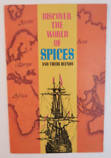 Discover The World Of Spices And Their Blends Home Savings Vintage Paper Booklet picture