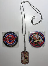 Dare Lion Dare Drug Abuse Resistance Education Pins And Dog Tag Necklace Lot picture