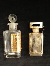 Vintage White Shoulders By Evyan Lot Of Two Hard To Find Perfume Bottles picture