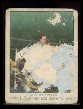 1910 Champion Athletes & Prize Fighters T220 #NNO John L. Sullivan/Jake Kilrain picture