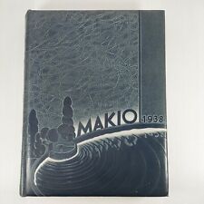 1938 Makio OHIO STATE UNIVERSITY Yearbook Vintage BUCKEYE FOOTBALL Vol. 57 picture
