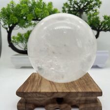 50-80mm Natural White Clear Quartz Crystal Sphere Reiki Energy Gemstone Ball picture