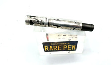 WATERMAN 42 1/2 V BABY SAFETY Fountain Pen Sterling Silver Overlay #2 Nib  picture
