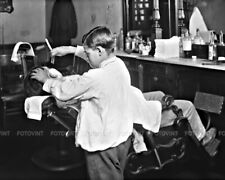 1917 BOSTON BARBER SHOP Photo Picture BOY Barbershop Shave 8x10 11x14 16x20 (B5) picture