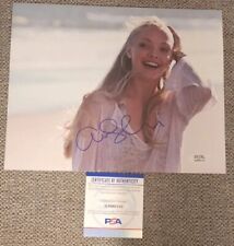 AMANDA SEYFRIED SIGNED 8X10 PHOTO MAMMA MIA SOPHIE PSA/DNA CERTED #AM98310 WOW  picture