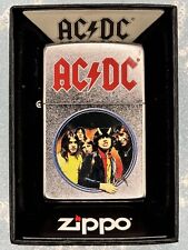 2019 AC/DC Chrome Zippo Lighter NEW Rock N Roll picture