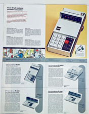 RARE 1971-Vtg Catalog & Price List Smith-Corona Marchant Electronic Calculators picture