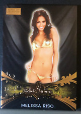 2021 Benchwarmer MELISSA RISO Gold Edition #98 Gold Insert/24 PLAYBOY Doritos 🌮 picture