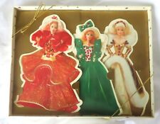 Hallmark Barbie Displayable Greeting Cards & Holiday Pin 1995 - NRFB picture