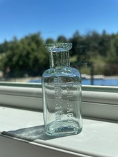 Small Sample Salesman's Size Otto’s Cure The Throat And Lungs Medicine Bottle picture