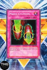Magic Cylinder LON-104 Secret Rare Yugioh Card REVERSE Holo 2 picture