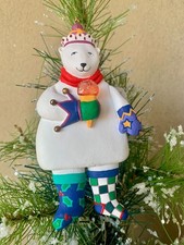 Department 56 Polar Bear Ornament from Winter Warm Up Collection, Vintage picture