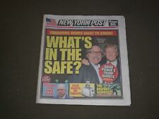 2018 AUGUST 24 NEW YORK POST NEWSPAPER - DONALD TRUMP & DAVID PECKER picture