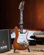 AXE HEAVEN Stevie Ray Vaughan Signature Hamiltone Miniature Guitar Display Gift picture