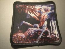 Cannibal Corpse Tomb of Mutilated Sublimated Patch 3”x3” Album Cover Rock Metal picture