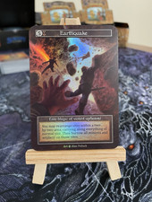 SorceryTCG Earthquake Beta Foil ENG NM+ Elite Rare Staple Earth Spell picture