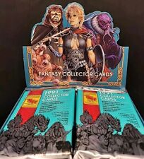 TSR Advanced Dungeons & Dragons 1991 Fantasy Collectors Cards 36 Packs Full Box picture