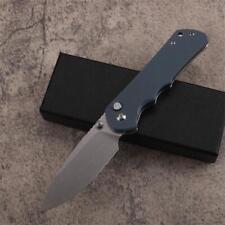 7.5''New Fast Opening StoneWash D2 Blade G10 Handle Tactics Folding Knife DF03 picture