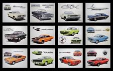 12 OLD PLYMOUTH DEALER POSTERS - 440 340 SIX-PACK AAR 440+6 340+6 383 400 MAGNUM picture