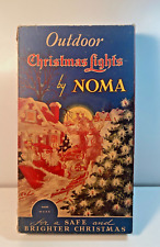 Vintage Noma Outdoor Christmas Lights Original BOX ONLY No Contents picture