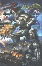 Transformers vs. Terminator #1 Alan Quah Wrap Around Virgin Variant Exclusive picture