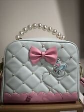 Loungefly Disney Princess Cinderella Pearl Crossbody Handbag And Wallet picture