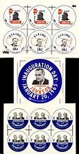 Lyndon Johnson Button Prints - Presidential picture