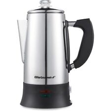 12-Cup Electric Coffee Percolator Brew Progress Knob Cool-Touch Handle Cordless picture
