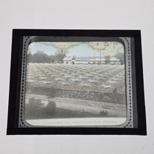 Antique Glass Magic Lantern Slide Pennypack Creek Sewage Works Philadelphia PA picture