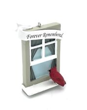 Hallmark Forever Remembered Cardinal at Window Memorial Bereavement Ornament NWT picture