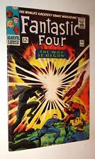 FANTASTIC FOUR #53 JACK KIRBY CLASSIC ORGIN AND 2ND BLACK PANTHER NICE COPY 1966 picture