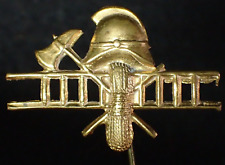 WWI Imperial German Feuerwehr Stickpin Medal Bar Mini Rare 1914 Fire Department picture
