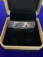 Authentic Vintage Native American Hopi Watson Honanie Sterling Cuff 70’s picture
