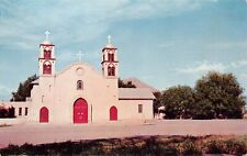 Socorro NM New Mexico San Miguel Church Mission Southwest Vtg Postcard B40 picture
