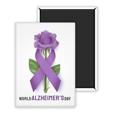 World Alzheimer's Day-Magnet Fridge 54x78mm Custom picture