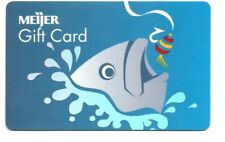 Meijer Fish Lure Gift Card No $ Value Collectible Fishing picture