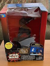 Star Wars Ep 1 Darth Maul Interactive Talking Bank Vintage in Box picture