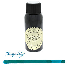 Robert Oster Signature Tranquility Blue Green 50ml Bottled Ink for Fountain Pens picture