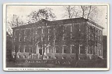 Postcard Dixon Hall California Pennsylvania Southwest State Normal School picture
