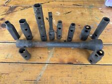 Large Lot Antique Vintage Old Sockets Tools Collectors picture