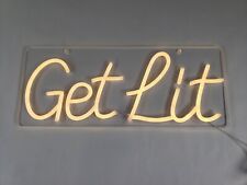 Get Lit Dimmable Light Up Sign 24