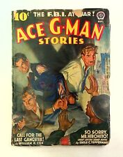 Ace G-Man Stories Pulp Aug 1942 Vol. 10 #1 PR picture
