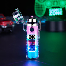 Waterproof Electric Lighter Dual Arc Plasma Flameless Windproof USB Rechargeable picture