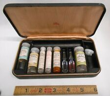 Vintage Eli Lilly Physicians Pharmaceutical Case Empty Vials Salesman Samples picture