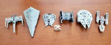 Star Wars Micro Machines 1993 Ships Bundle Lot Millennium Falcon, X-Wing, Y-Wing picture