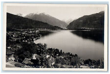 c1930's Balholm Mountains Glacier Balestrand Norway RPPC Photo Postcard picture