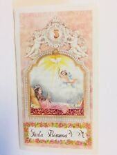 Saint Philomena Prayer Folder Card, New from Italy  picture