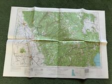 Vintage 1958 US Dept Geological Survey Service Chico CA Topographical Map picture