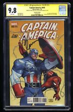 Captain America #695 CGC NM/M 9.8 SS Signed Chris Evans Tom Holland Marvel picture