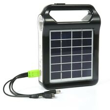Lamp Light Rechargeable Solar Panel Power Storage Generator System USB Charger picture